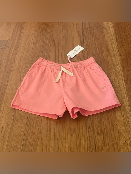 Vineyard Vines Other - Vineyard Vines Girls Pink Drawstring Cotton Twill Shorts